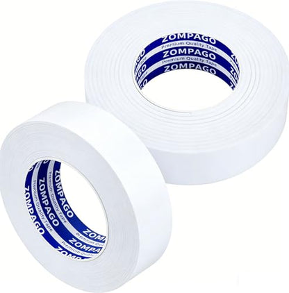 Single Sided Foam Weather Stripping Tape White (2 Count)