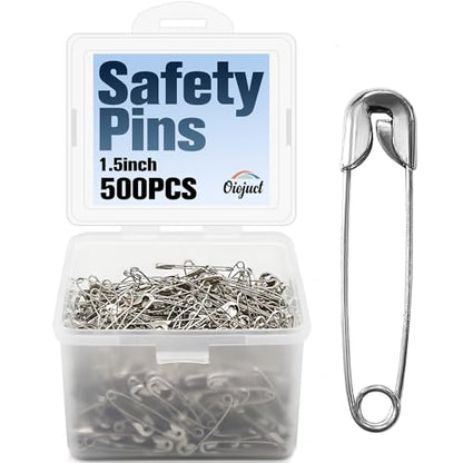 Pack of 500 PCS Small Safety Pins