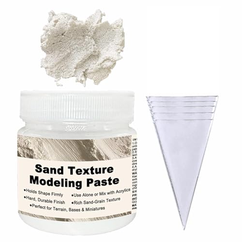 Acrylic Modeling Paste 3D Art Texture Paste 9.88oz (9.8767 Ounce)