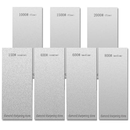 Diamond Sharpening Stone Set (7 Count)