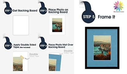 Mat Board Center 10 Pack 8x10 Photo Mats for 5x7 Picture