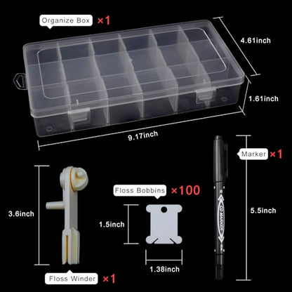Embroidery Floss Organizer