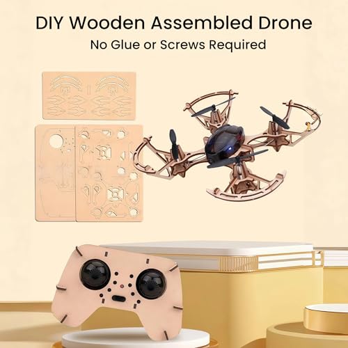 DIY Mini Wooden RC Drone Kits