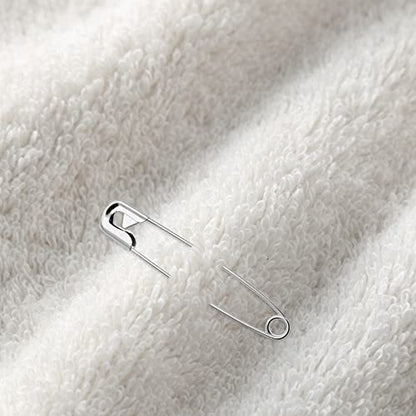 100 PCS 46mm Safety Pins Nickel Plated (100 Count)