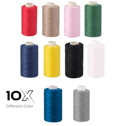 10 Colors Serger Sewing Thread