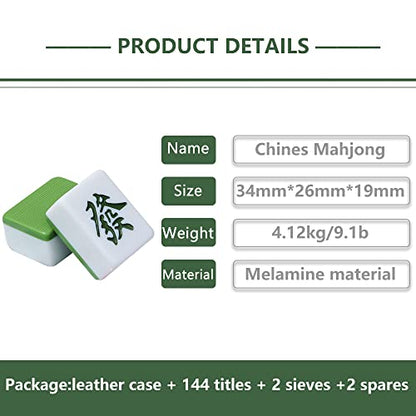 Chinese Mahjong Game Set