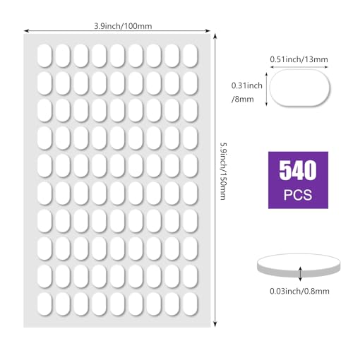 540 Pcs Sticky Tack Poster Stickers (540 Count)