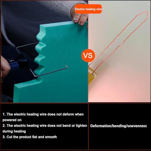 3-in-1 Hot Wire Electric Foam Cutter, Styrofoam Cutter Tool, Blue