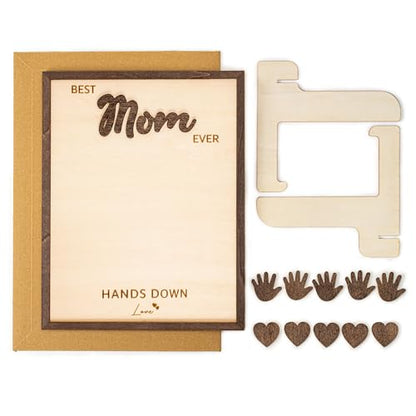 Personalized Best Mom Ever Handprint Gifts