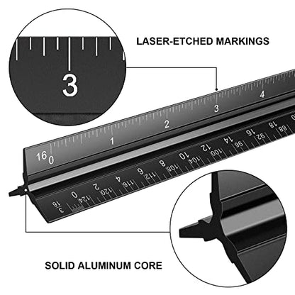 Architectural Scale Ruler Set