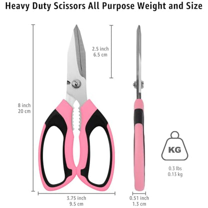 Utility Scissors All Purpose heavy duty 8