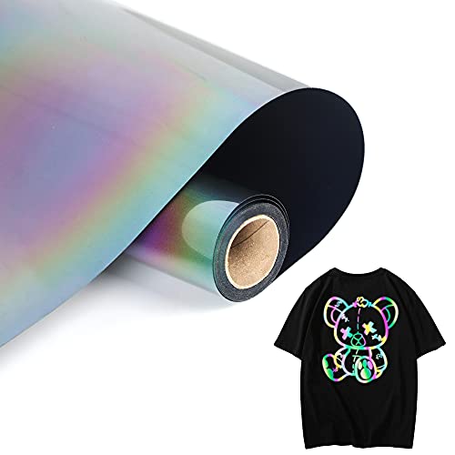 Reflective Rainbow HTV Roll (10 Foot)