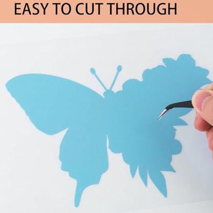 Light Blue Permanent Vinyl (40 Sq Ft)