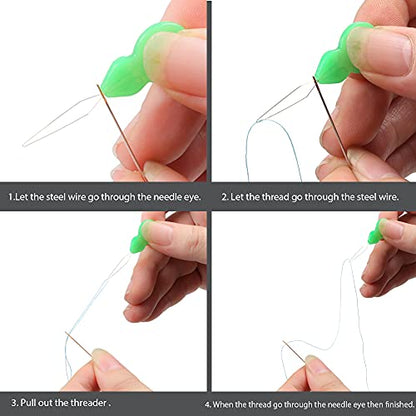 Plastic Needle threaders (35 Count)