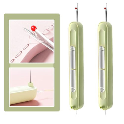 Upgraded 2 in 1 Automatic Needle Threaders Seam Ripper