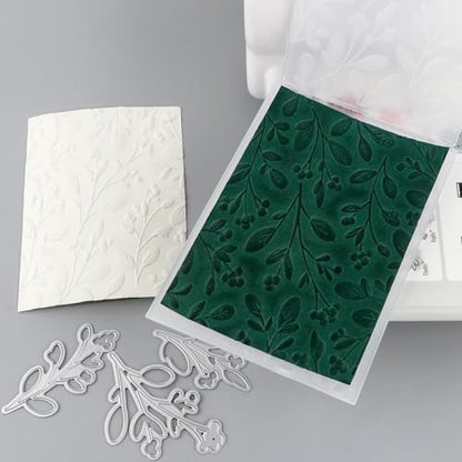 3D Embossing Folder and Metal Die Set for Card Making
