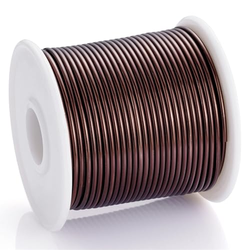 12 Gauge Light Brown Aluminum Craft Wire (105 Foot)