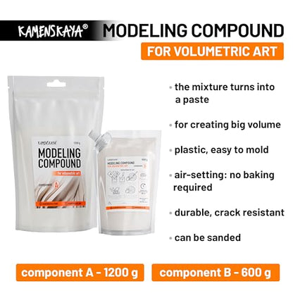 Modeling Compound for Volumetric Paintings (63.52 Ounce)