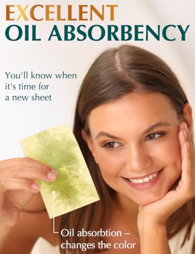 XL Oil Blotting Sheets for Face (600 Count)
