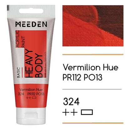 Acrylic Paint Vermilion Hue (6.76 Fl Oz)