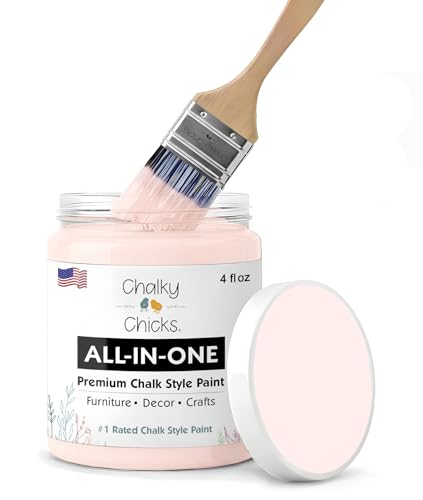 Paris 4 Fl Oz Chalk Paint for Furniture No Sanding All in One
