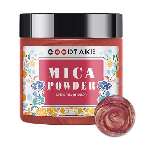 Rose Gold Mica Powder (2 Ounce)