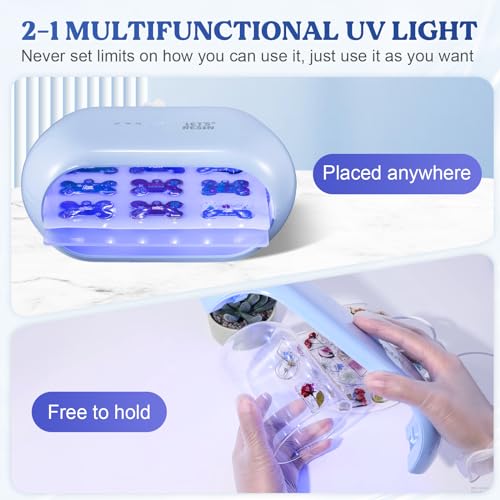 Two-Sided 36-LED UV Resin Light, 2/3/5-Min Timer