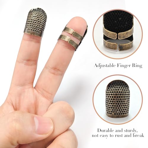 4Pcs Sewing Thimbles