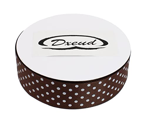 Polka Dot Grosgrain Ribbon 25 Yard Each Roll 100% Polyester