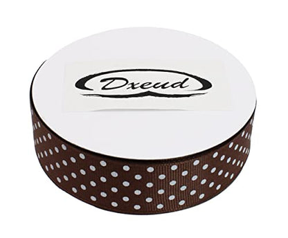 Polka Dot Grosgrain Ribbon 25 Yard Each Roll 100% Polyester