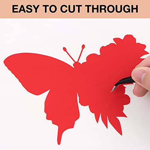 Red Permanent Vinyl (40 Sq Ft)