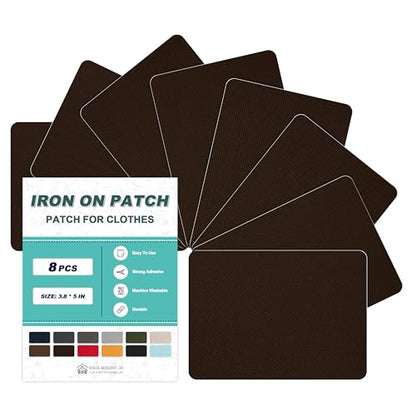 Iron on Patches for Clothes (8 Count)