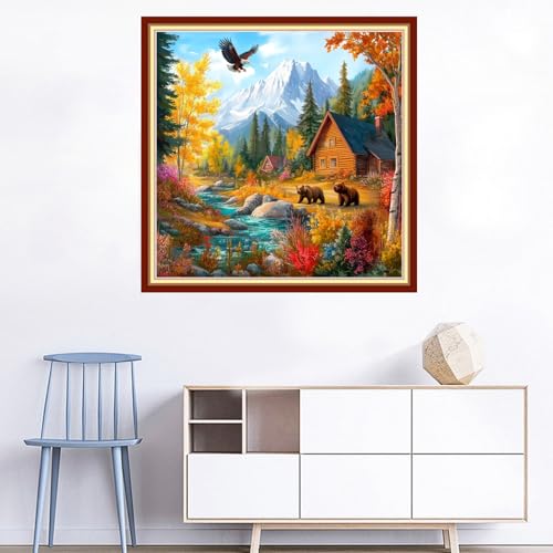 Cross Stitch Kits for Beginners Stamped Cross