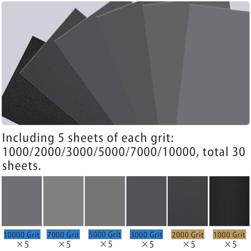 30PCS Sandpaper (30 Count)