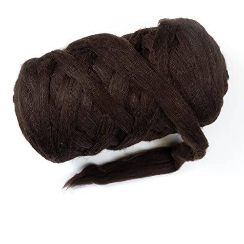 Natural Wool Bulky Chunky Yarn roving