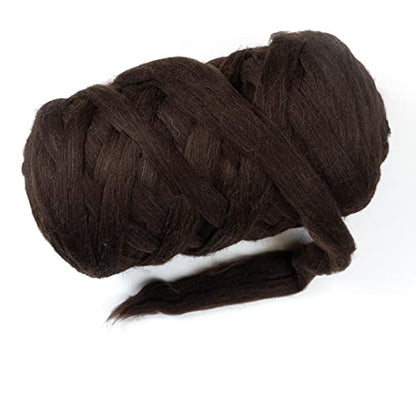 Natural Wool Bulky Chunky Yarn roving