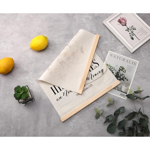 Christian Decor Floral Poster Hanger