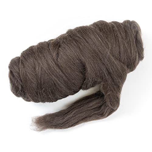 Natural Wool Bulk roving (16 Ounce)