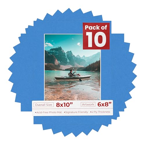 6x8 Mat for 8x10 Frame (10 Count)