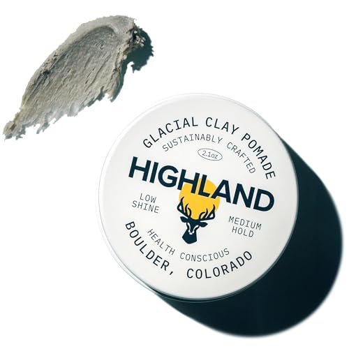 Glacial Hair Clay Pomade (2.1 Ounce)
