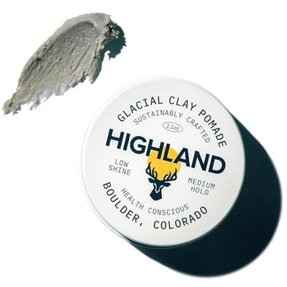 Glacial Hair Clay Pomade (2.1 Ounce)