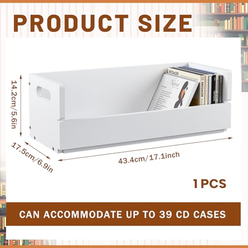 1 Set Wooden CD Storage Box