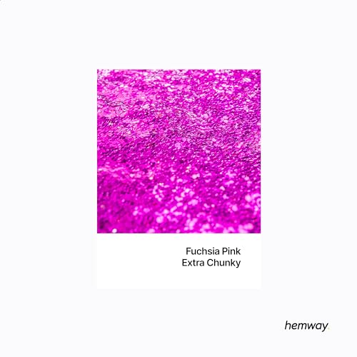 Resin Glitter Fuchsia Pink 100g Extra Chunky (3.5274 Ounce)