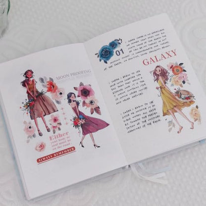 Pre Cut Carefree Wide Washi Tape