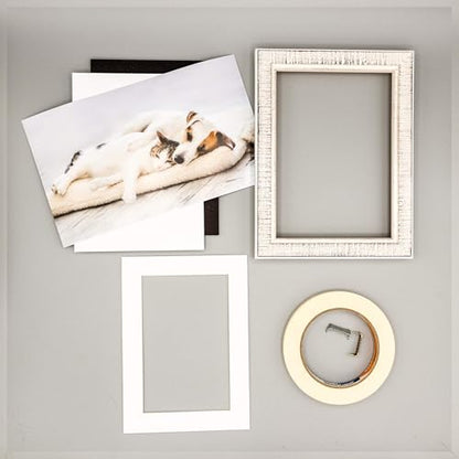 Pack of 25 Acid Free 11x14 Mats Bevel Cut for 9x12 Photos (25 Count)