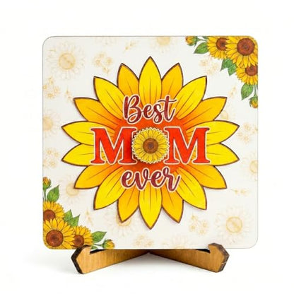 Flower Handprint Plaque For Mother's Day