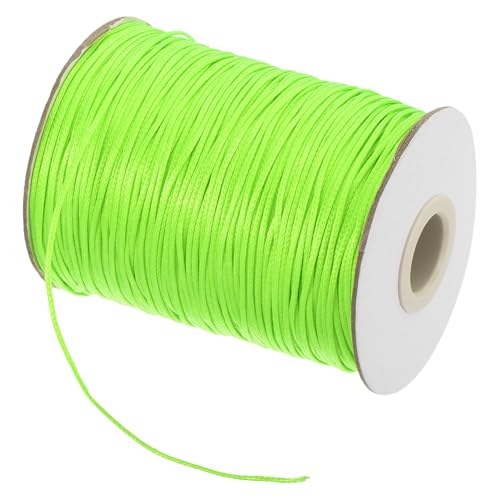 Waxed Cord 0.8mm Waxed Polyester Cord 175 Yard Wax String for Bracelet Making