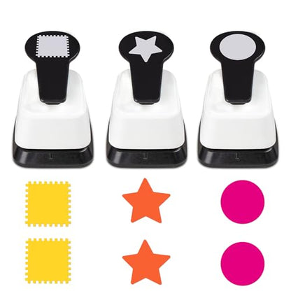 1 inch Hole Puncher for Paper Crafts (3 Count)