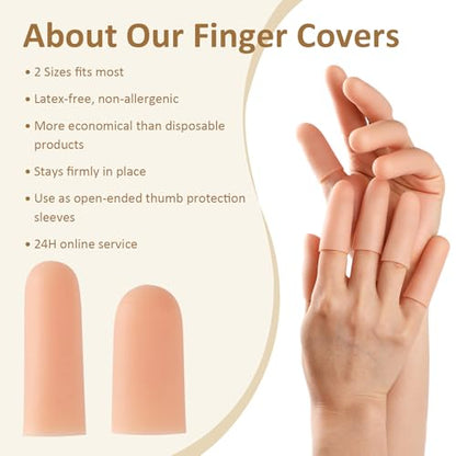 Silicone Finger Cots (20 Count)