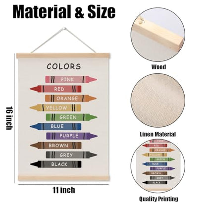 Cute Color Shape Poster Hanger Wall Decor
